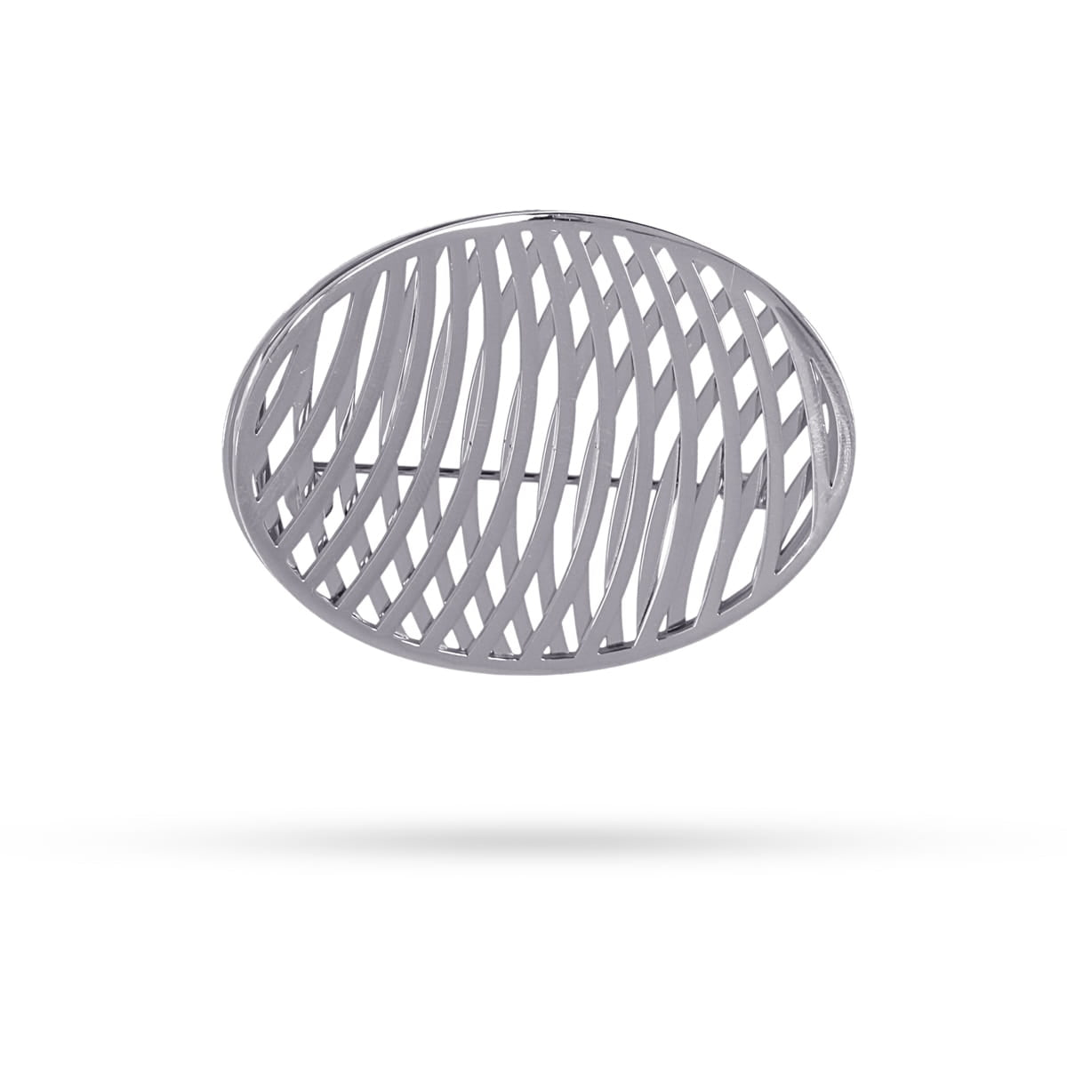 Broche Alton Plateado Anartxy