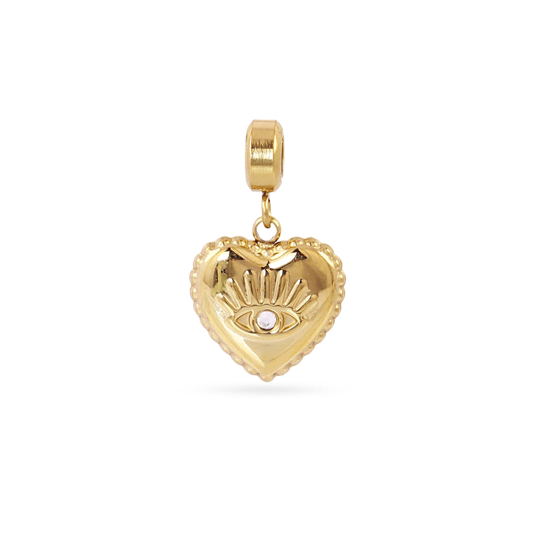 Charm corazón amuleto Dorado Anartxy