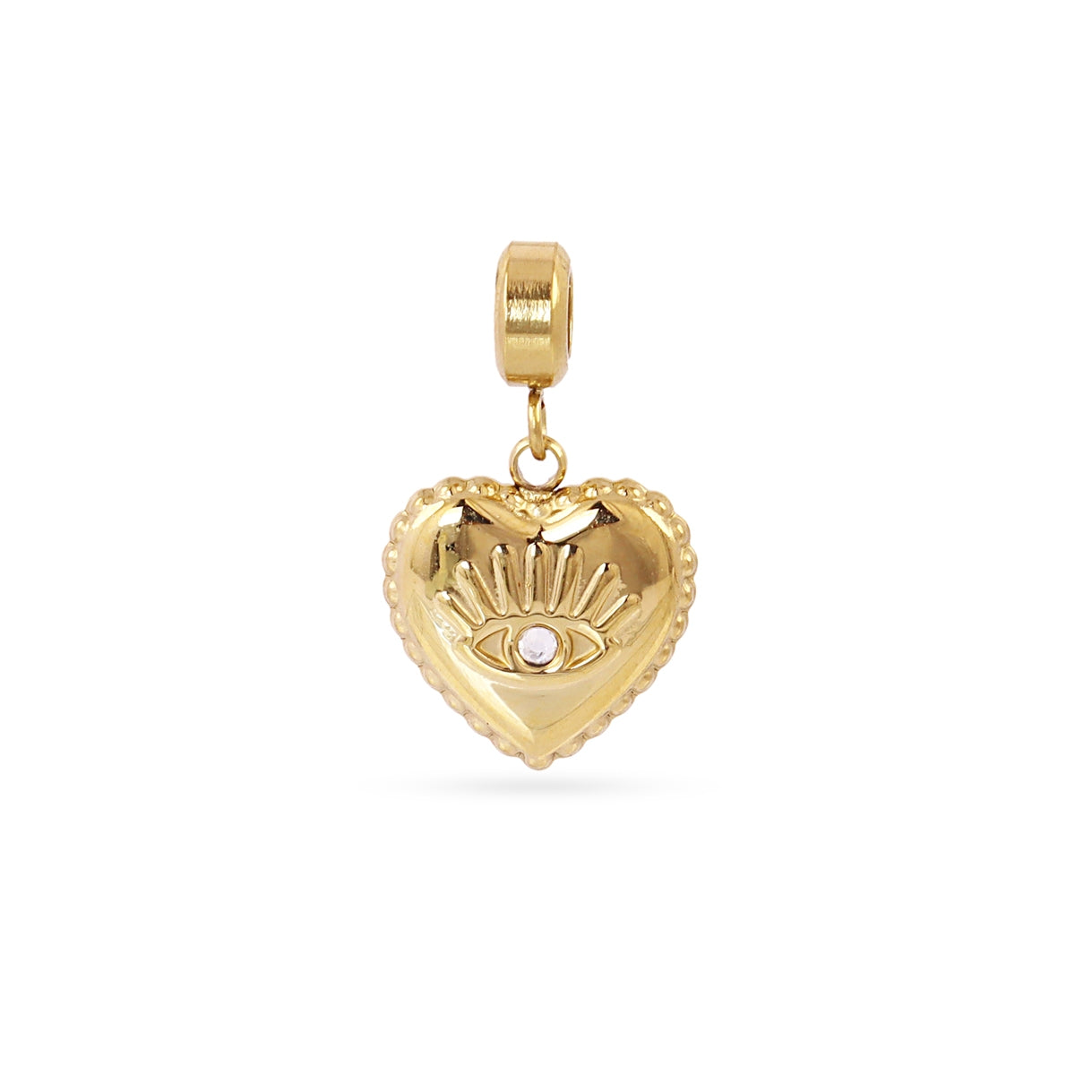 Charm corazón amuleto Dorado Anartxy