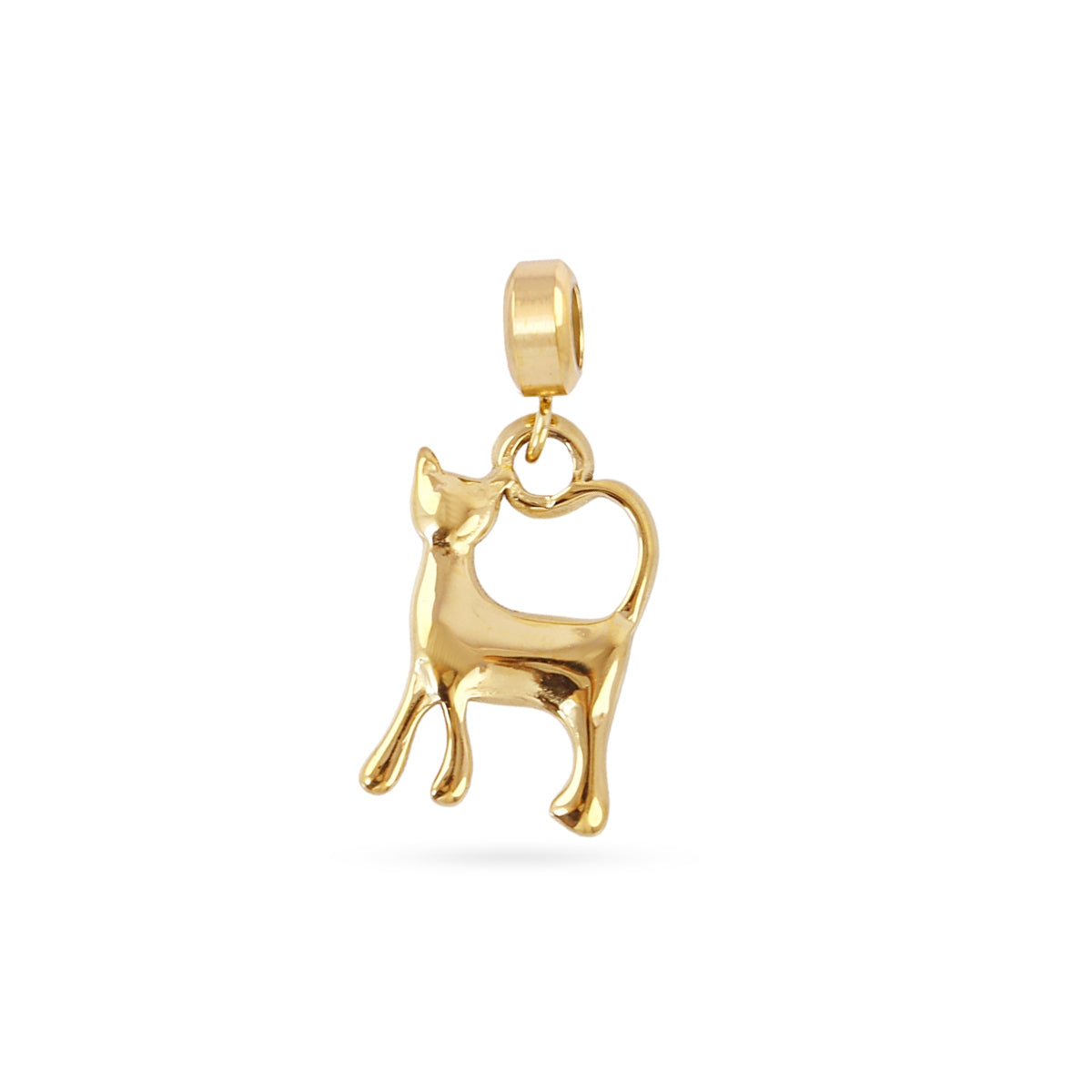 Charm gatito Dorado Anartxy