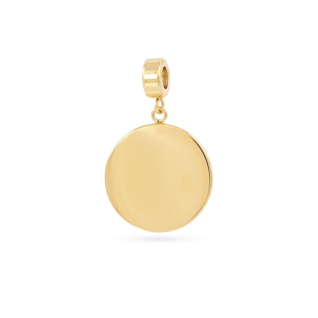 Charm medalla lisa Dorado Anartxy