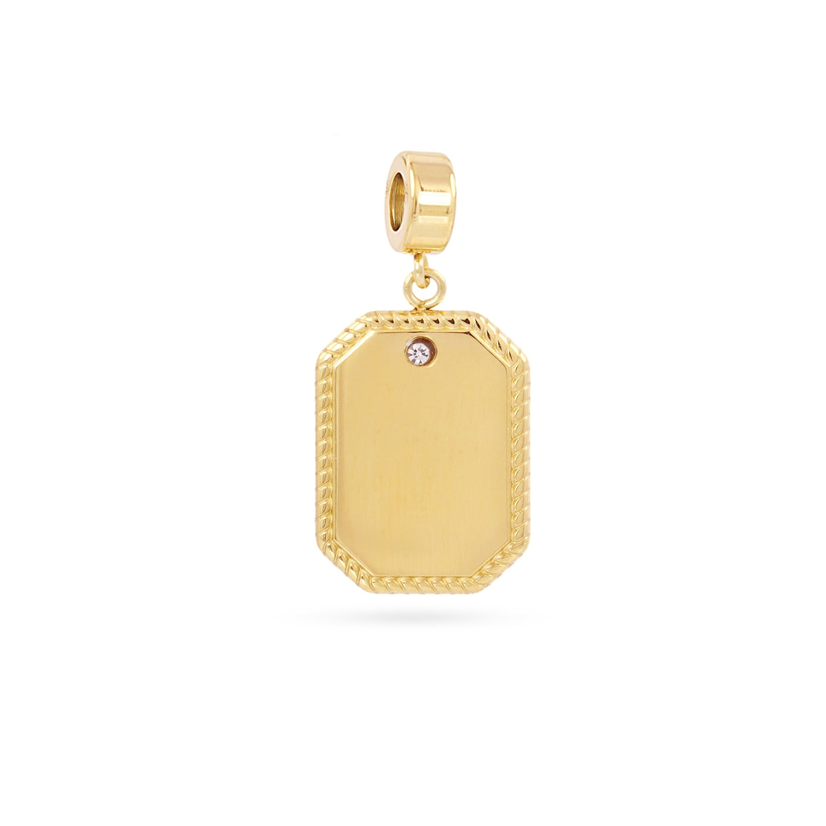 Charm medalla sello Dorado Anartxy