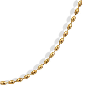 Collar Summer Essentials Seed Chain Dorado Anartxy