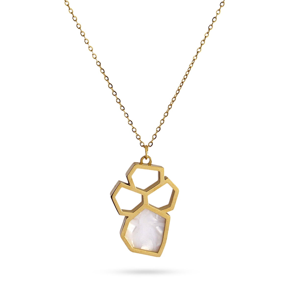 Collar Almazul Blanco Anartxy