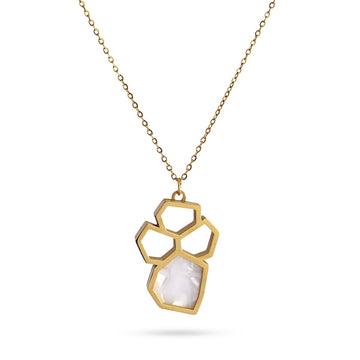 Collar Almazul Blanco Anartxy