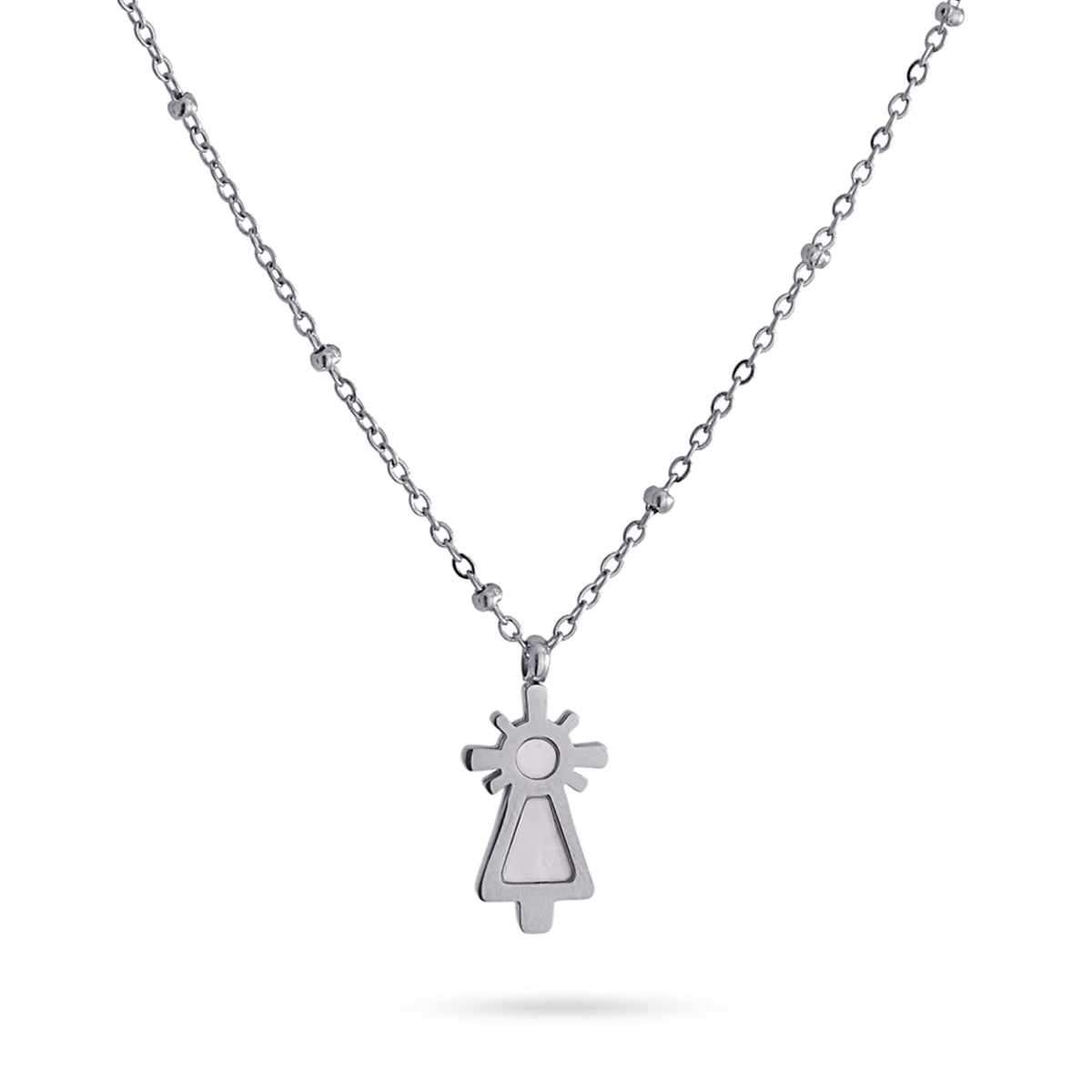 Collar Ankor Plateado Anartxy