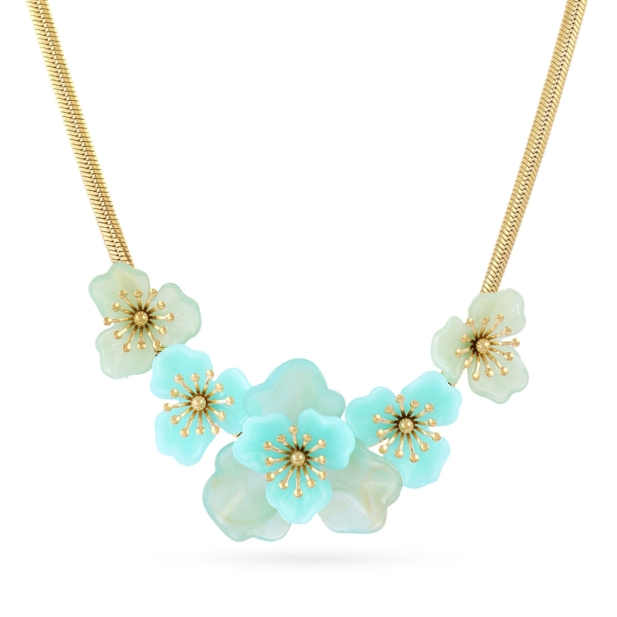 Collar Bloom Nerina Verde Anartxy