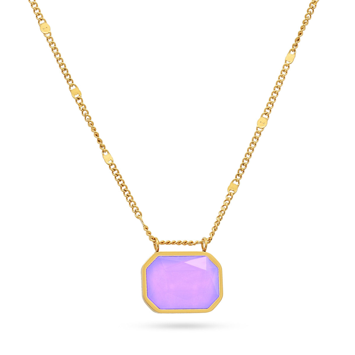 Collar Pixels Spark Morado Anartxy