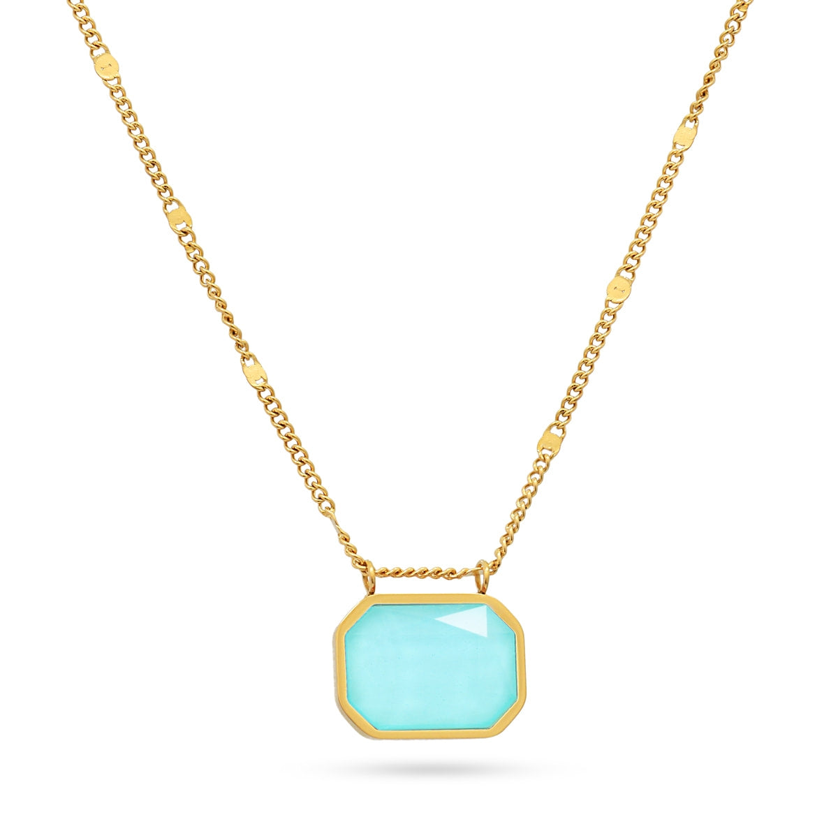 Collar Pixels Spark Turquesa Anartxy