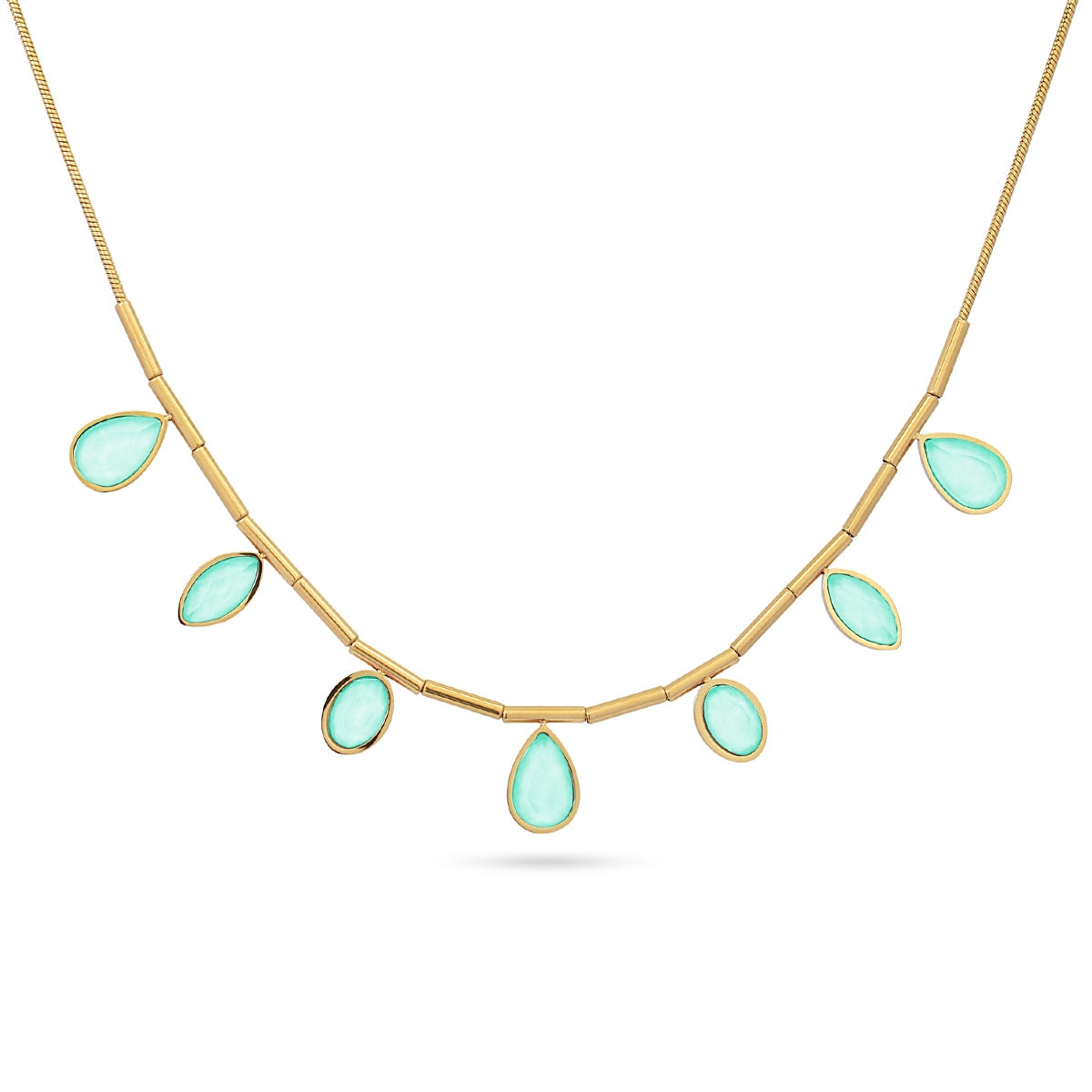 Collar Drops Rain Turquesa Anartxy