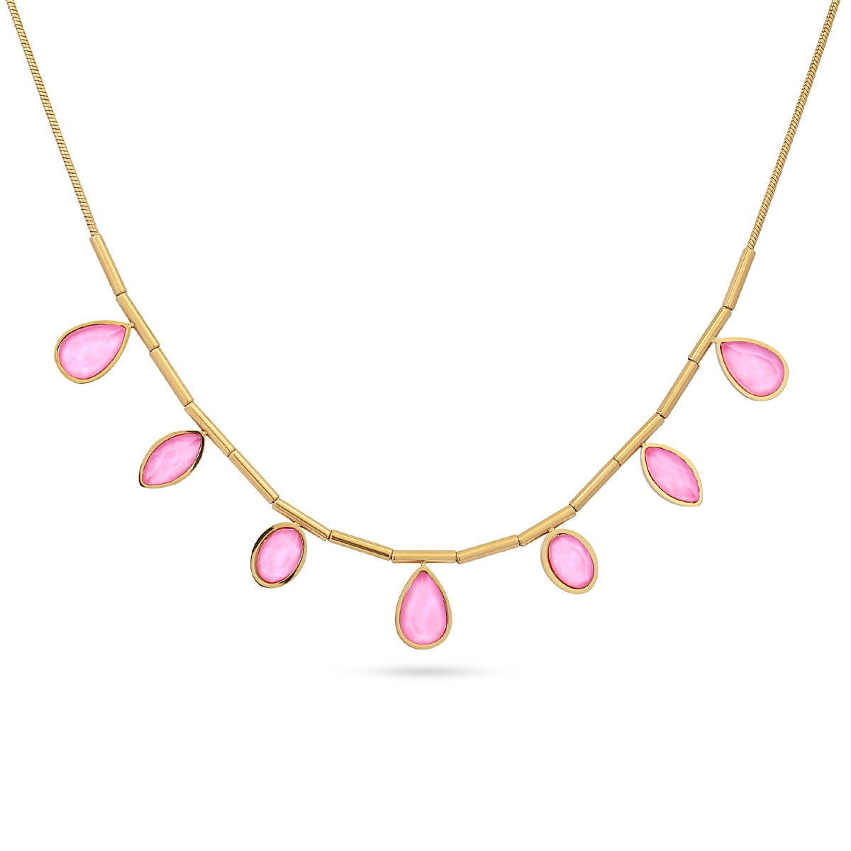 Collar Drops Rain Rosa Anartxy