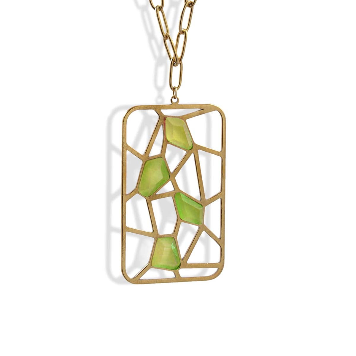 Collar Ciclamen Verde Anartxy