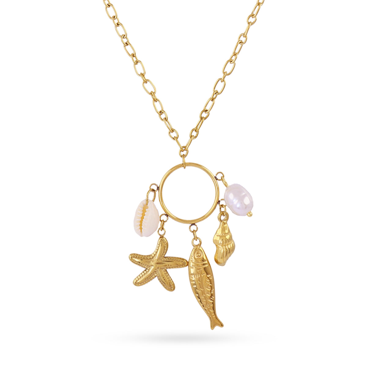 Collar Coast Nacre Dorado Anartxy