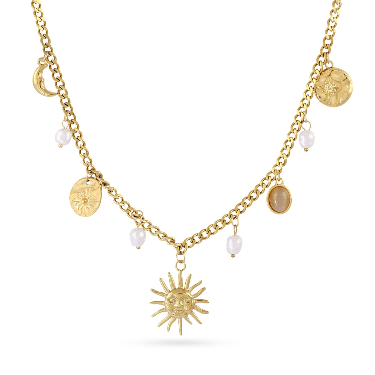 Collar Coast Neptune Dorado Anartxy