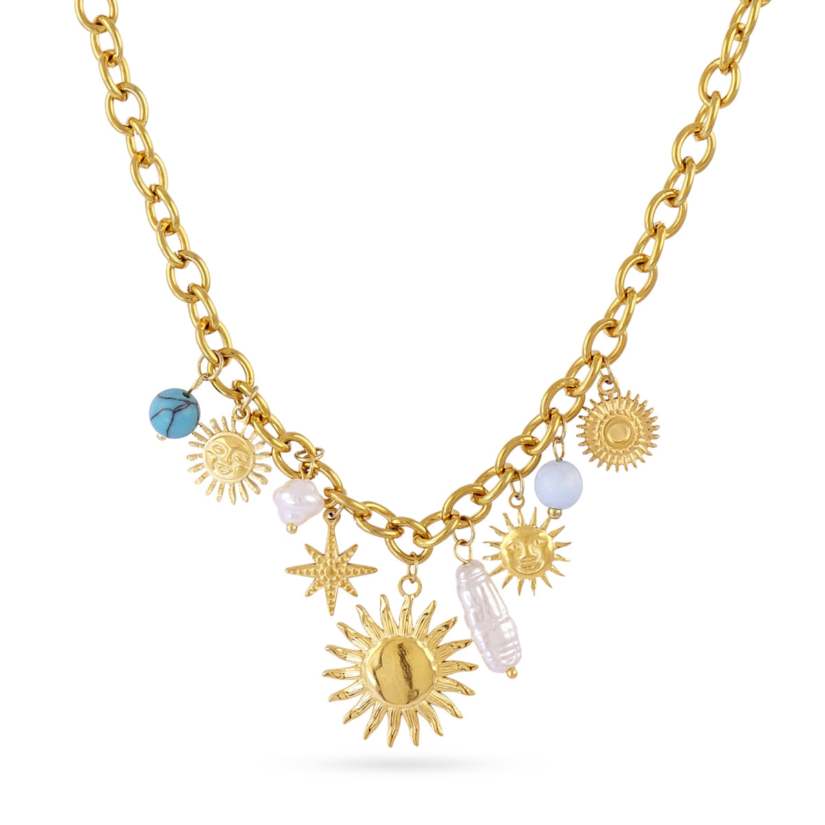 Collar Coast Shimmery Dorado Anartxy