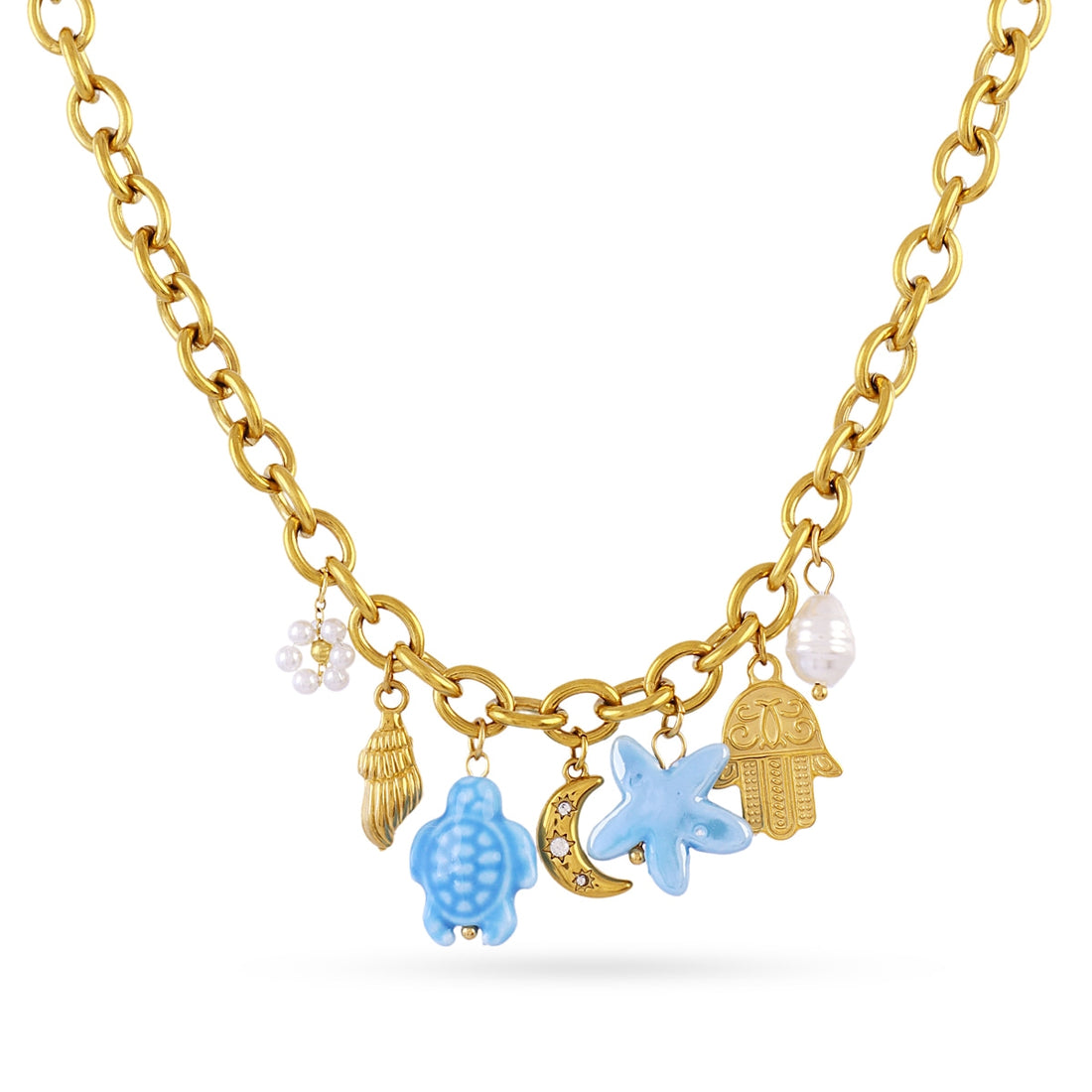 Collar Coast Siren Dorado Anartxy