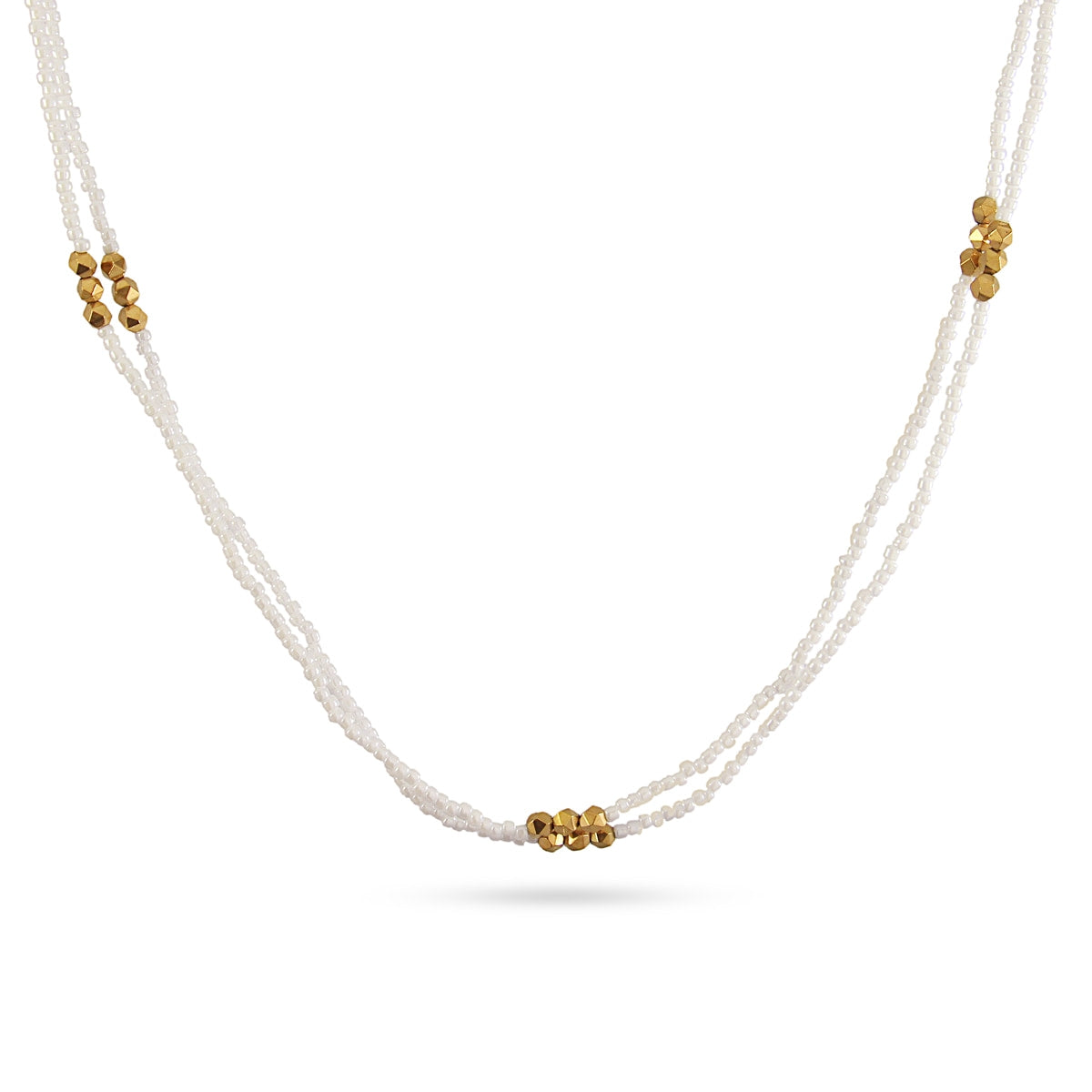 Collar Handmade Vibes Blanco Anartxy
