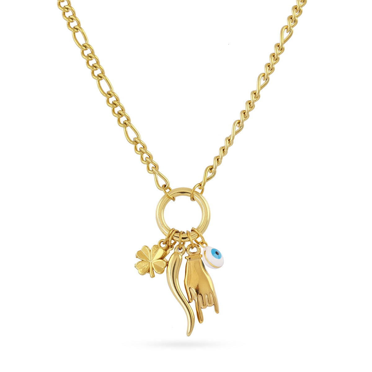 Collar Cornicello Ronnie Dorado Anartxy