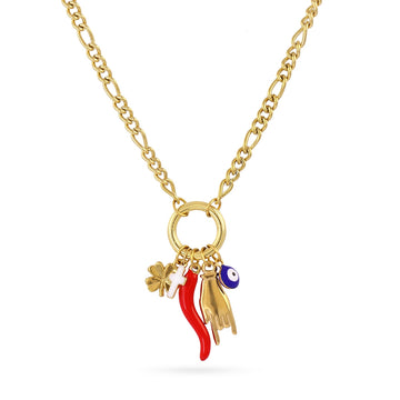 Collar Cornicello Ronnie Rojo Anartxy