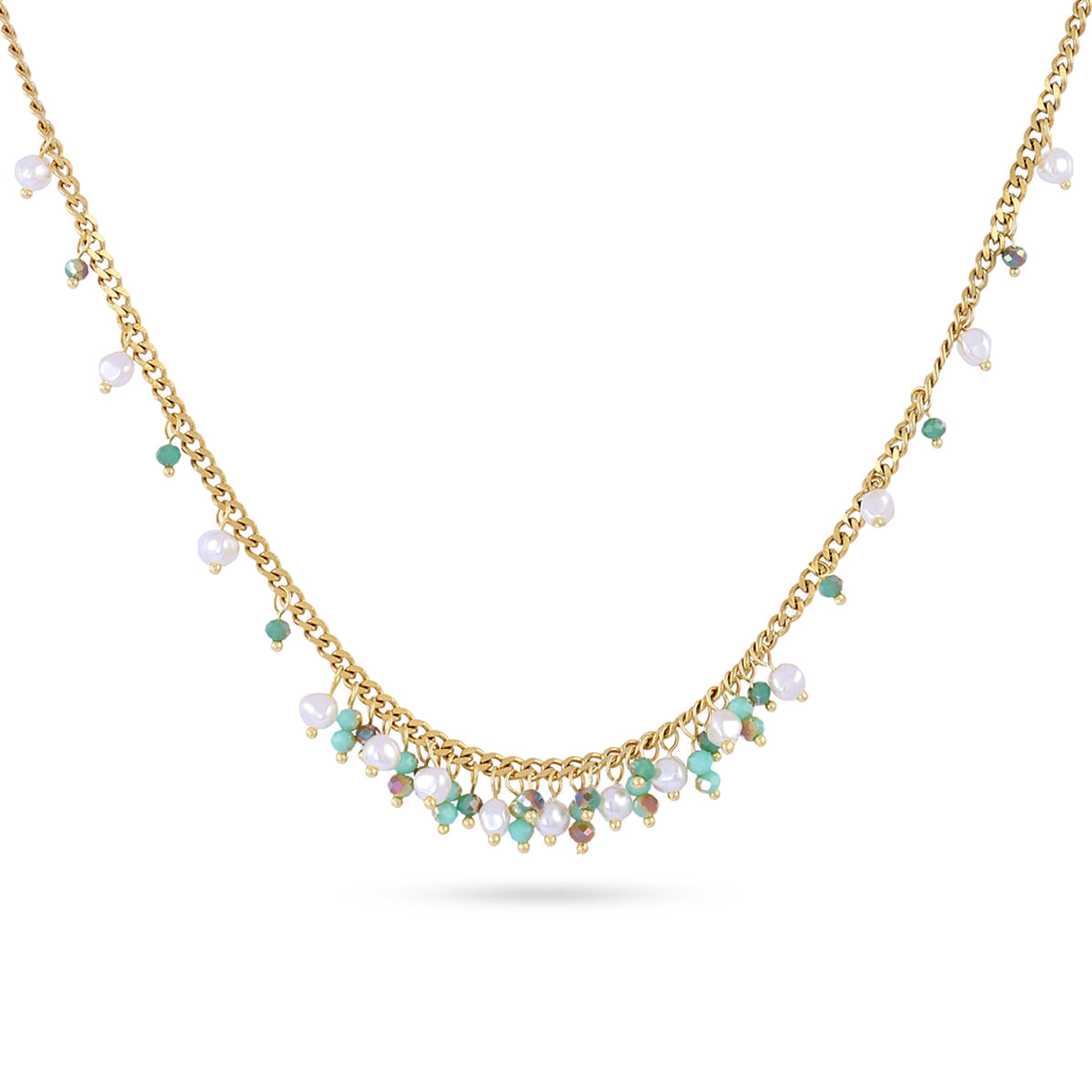 Collar Casual Celestra Turquesa Anartxy