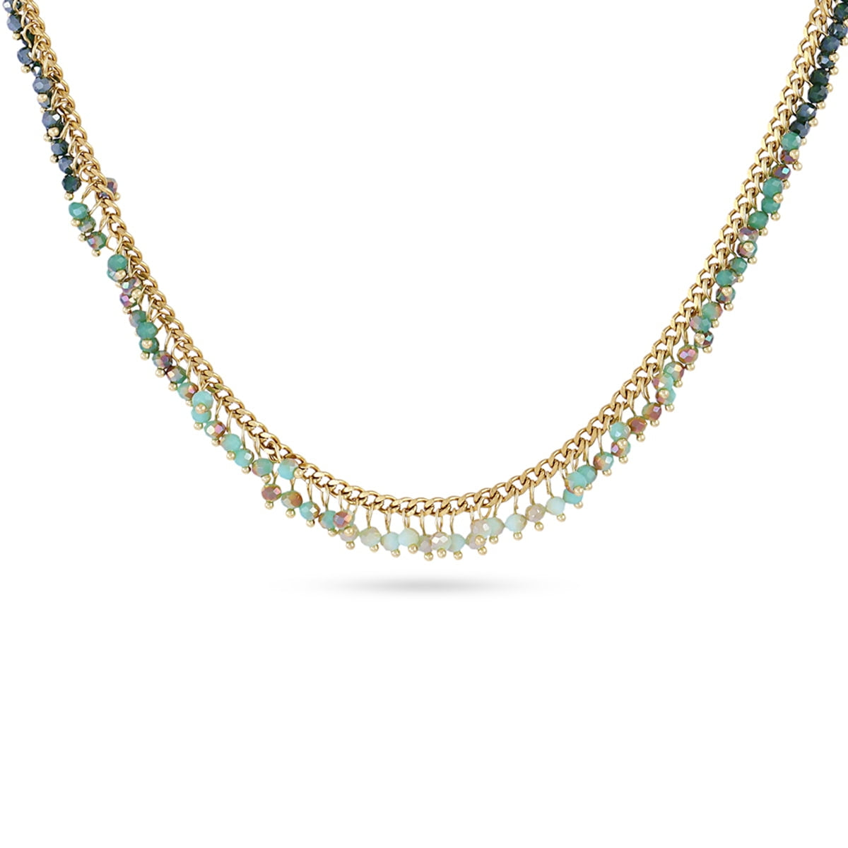 Collar Casual Vevira Turquesa Anartxy