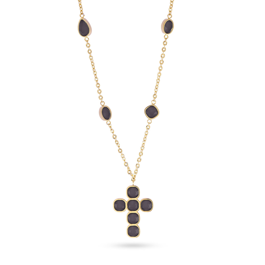 Collar Drops Indra Negro Anartxy