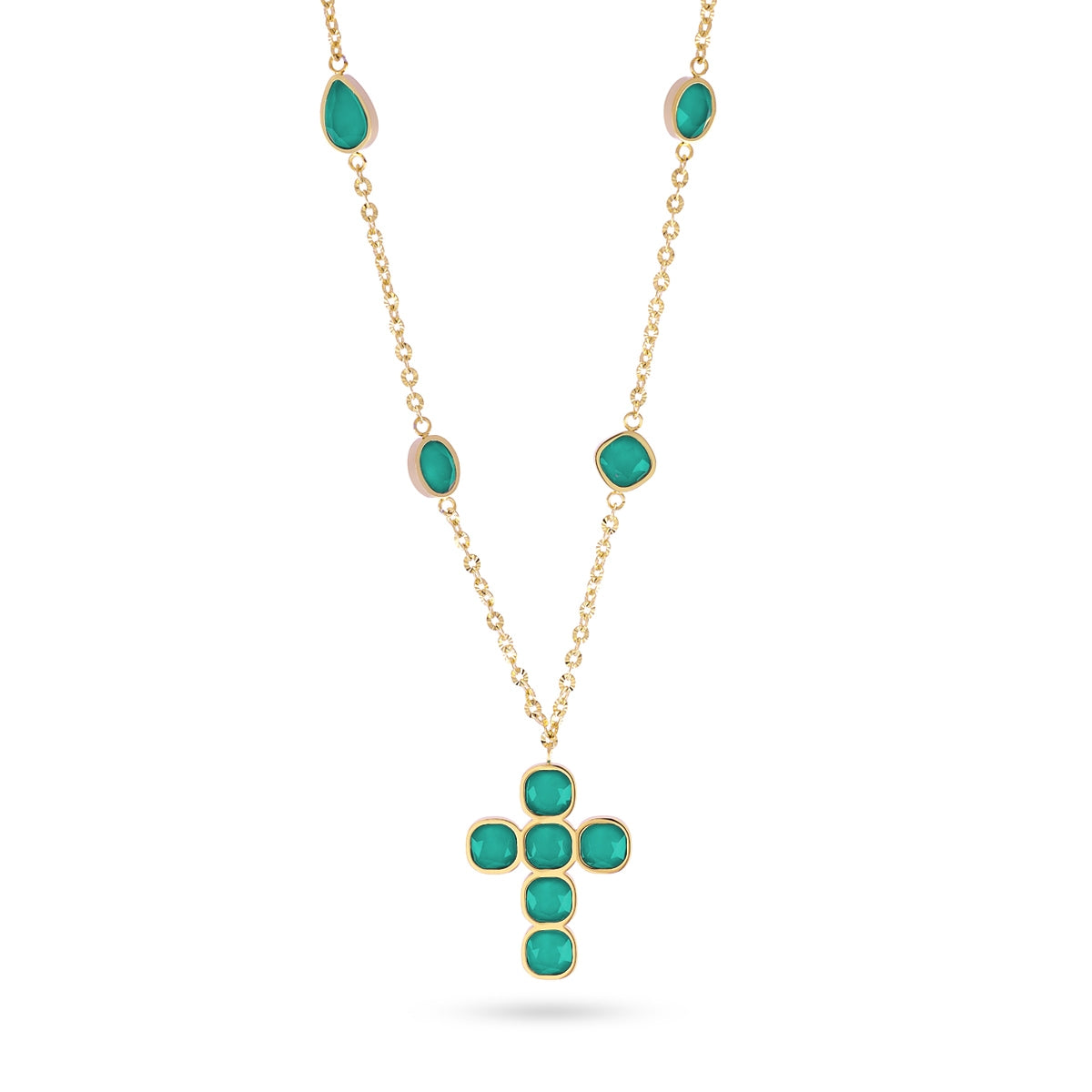 Collar Drops Indra Verde Anartxy