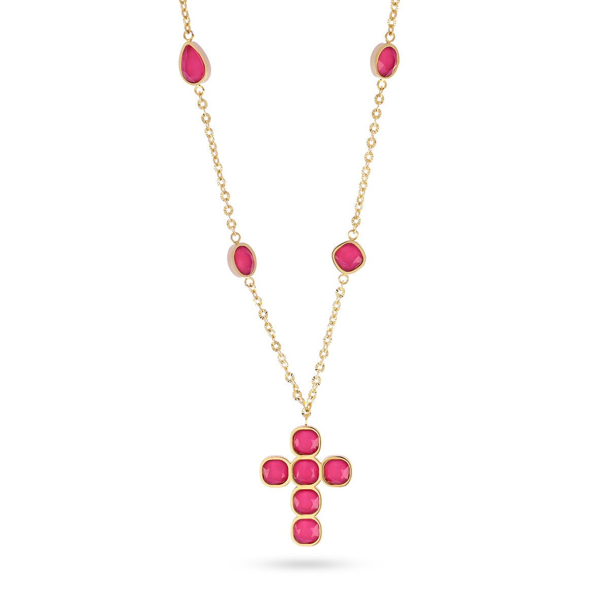 Collar Drops Indra Rosa Anartxy