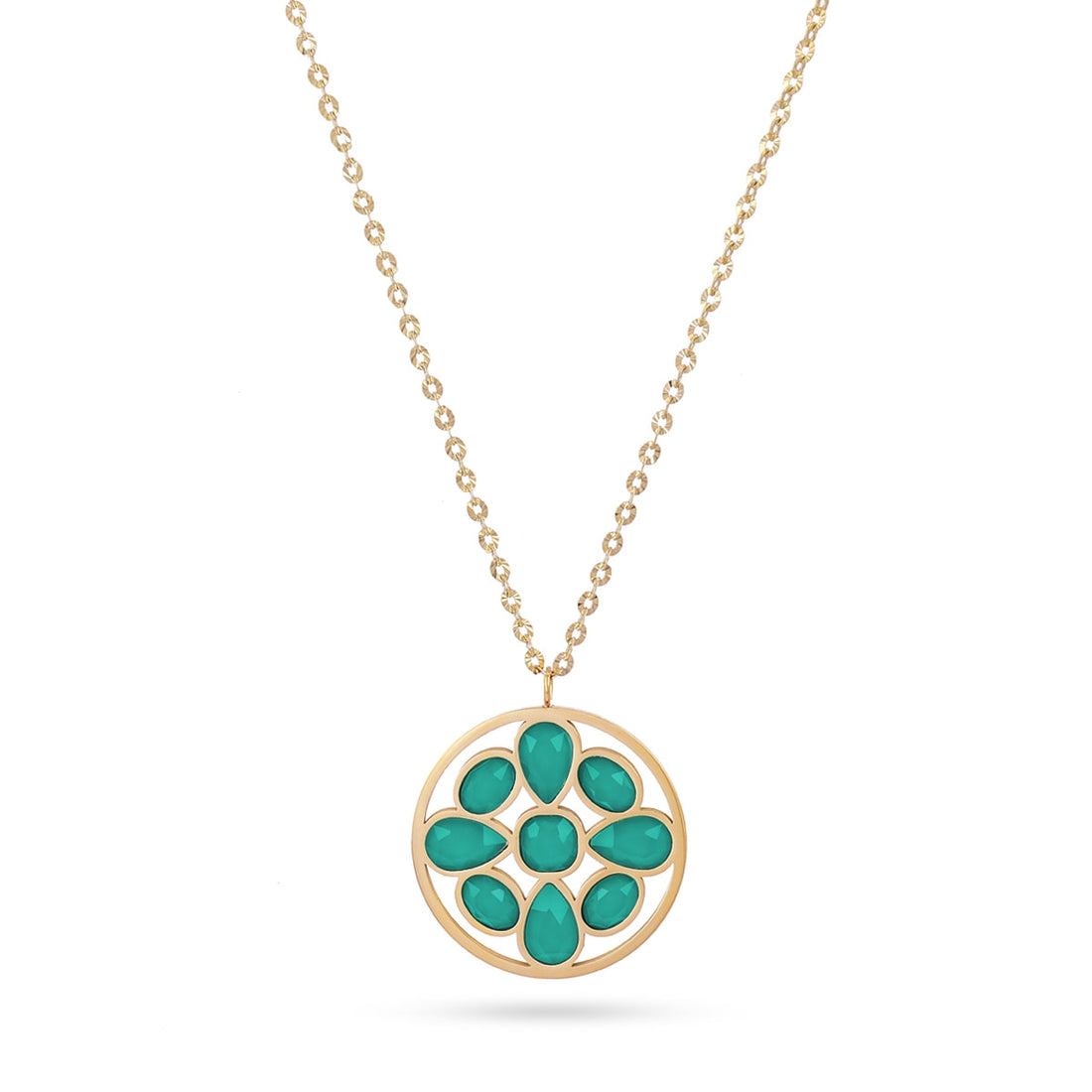 Collar Drops Lush Verde Anartxy