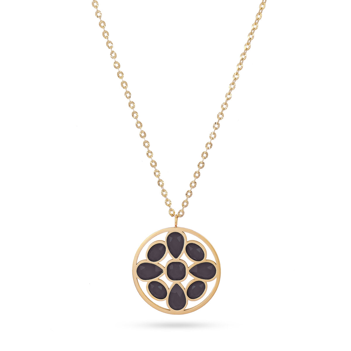 Collar Drops Lush Negro Anartxy