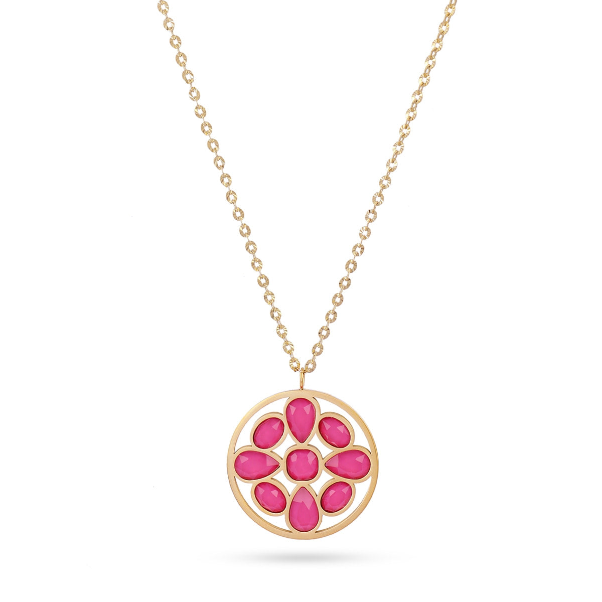 Collar Drops Lush Rosa Anartxy