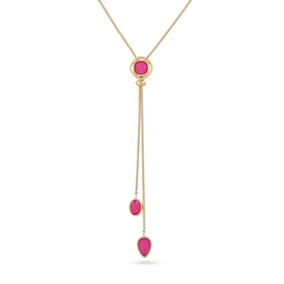 Collar Drops Petal Rosa Anartxy