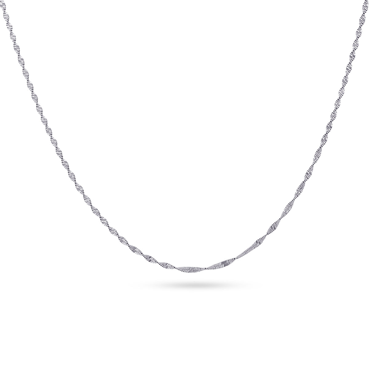 Collar Essentials Bond Plateado Anartxy