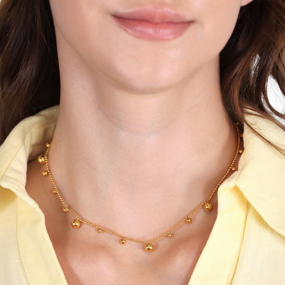 Collar Essentials Hush Dorado Anartxy