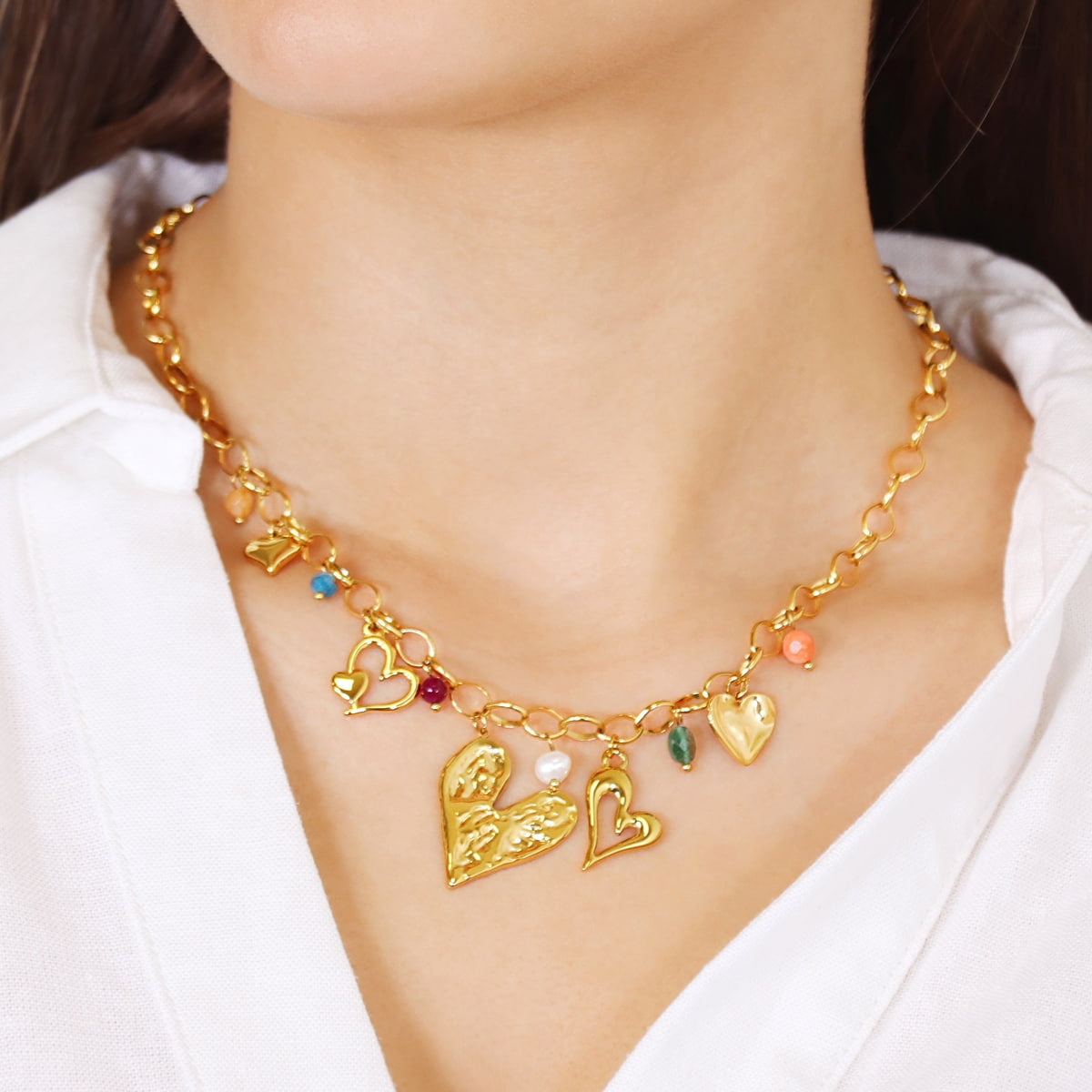 Collar Essentials Kiva Dorado Anartxy