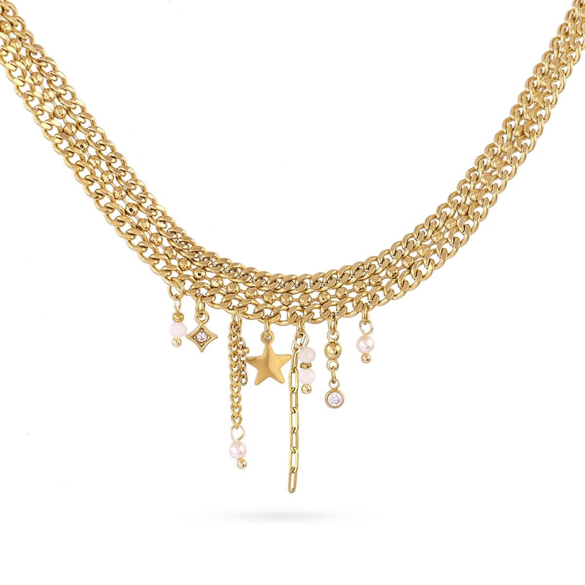 Collar Essentials Lucential Dorado Anartxy