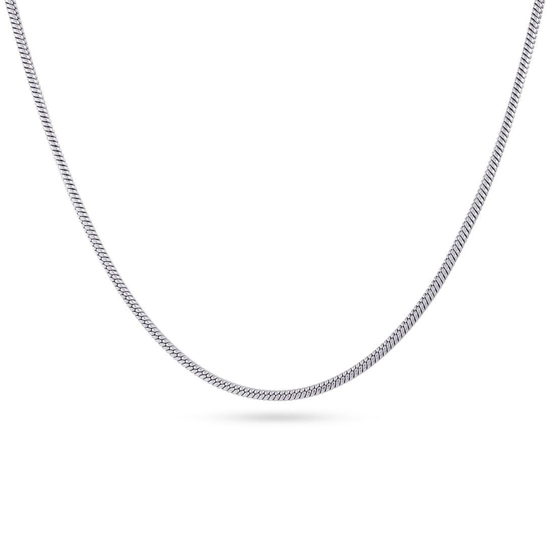 Collar Essentials Mesh Plateado Anartxy