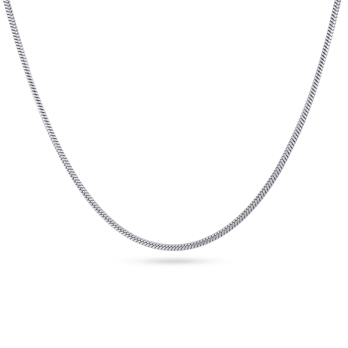 Collar Essentials Mesh Plateado Anartxy