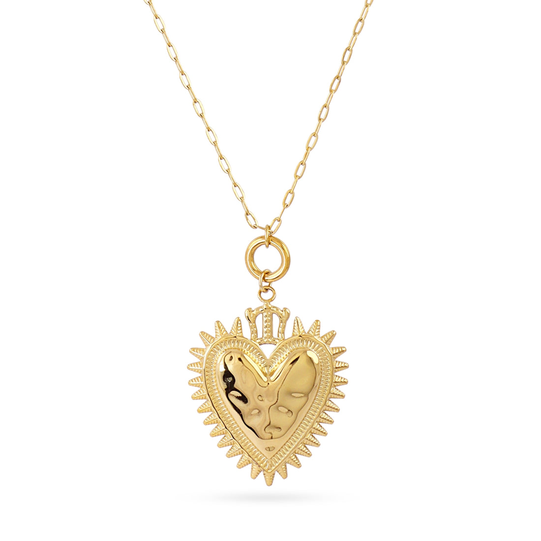 Collar Essentials sagrado corazón Dorado Anartxy