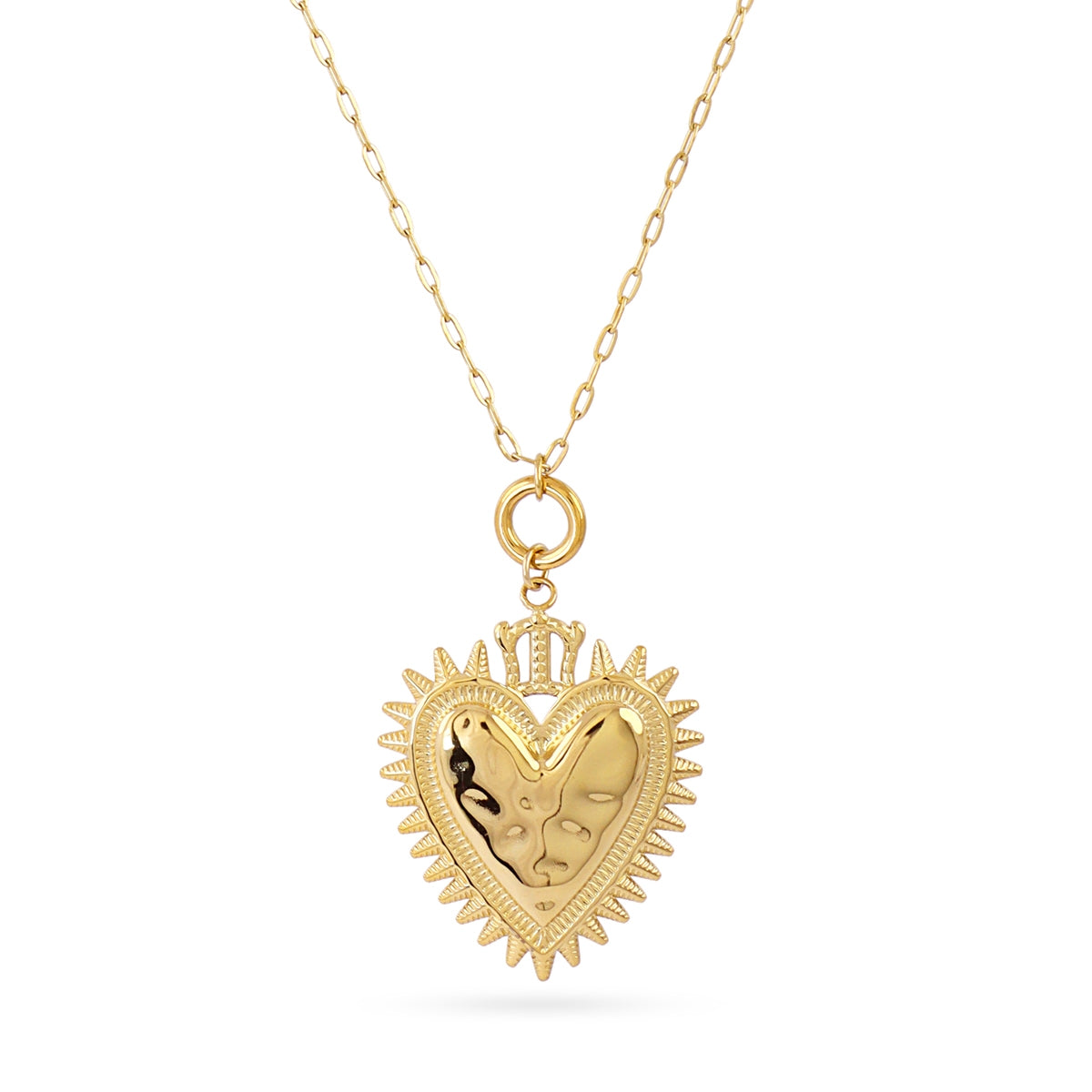 Collar Essentials sagrado corazón Dorado Anartxy