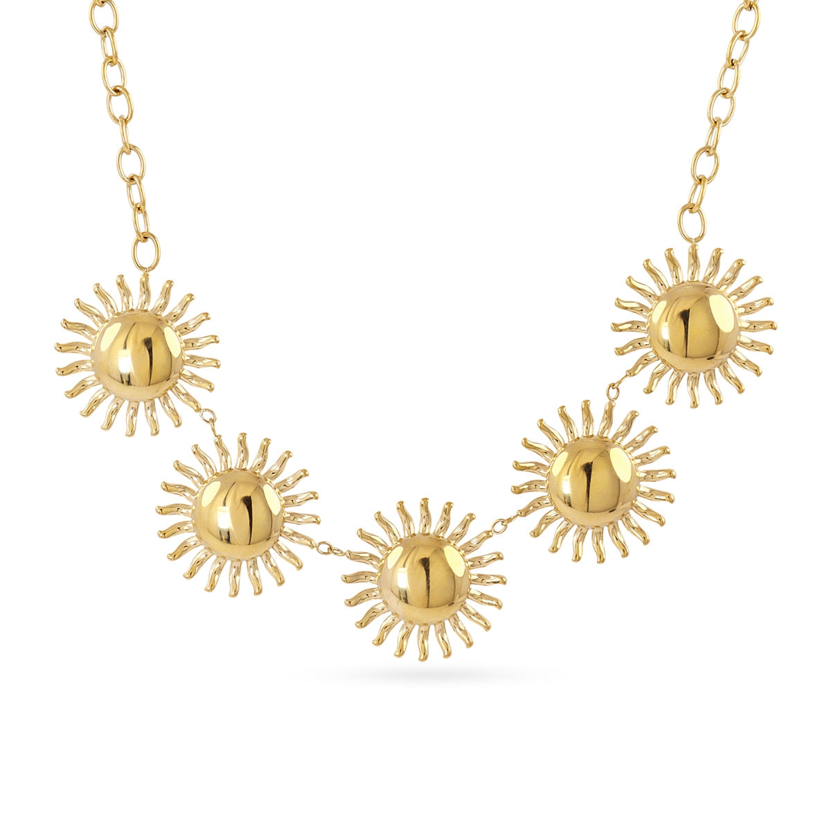 Collar Essentials soles dorados Dorado Anartxy