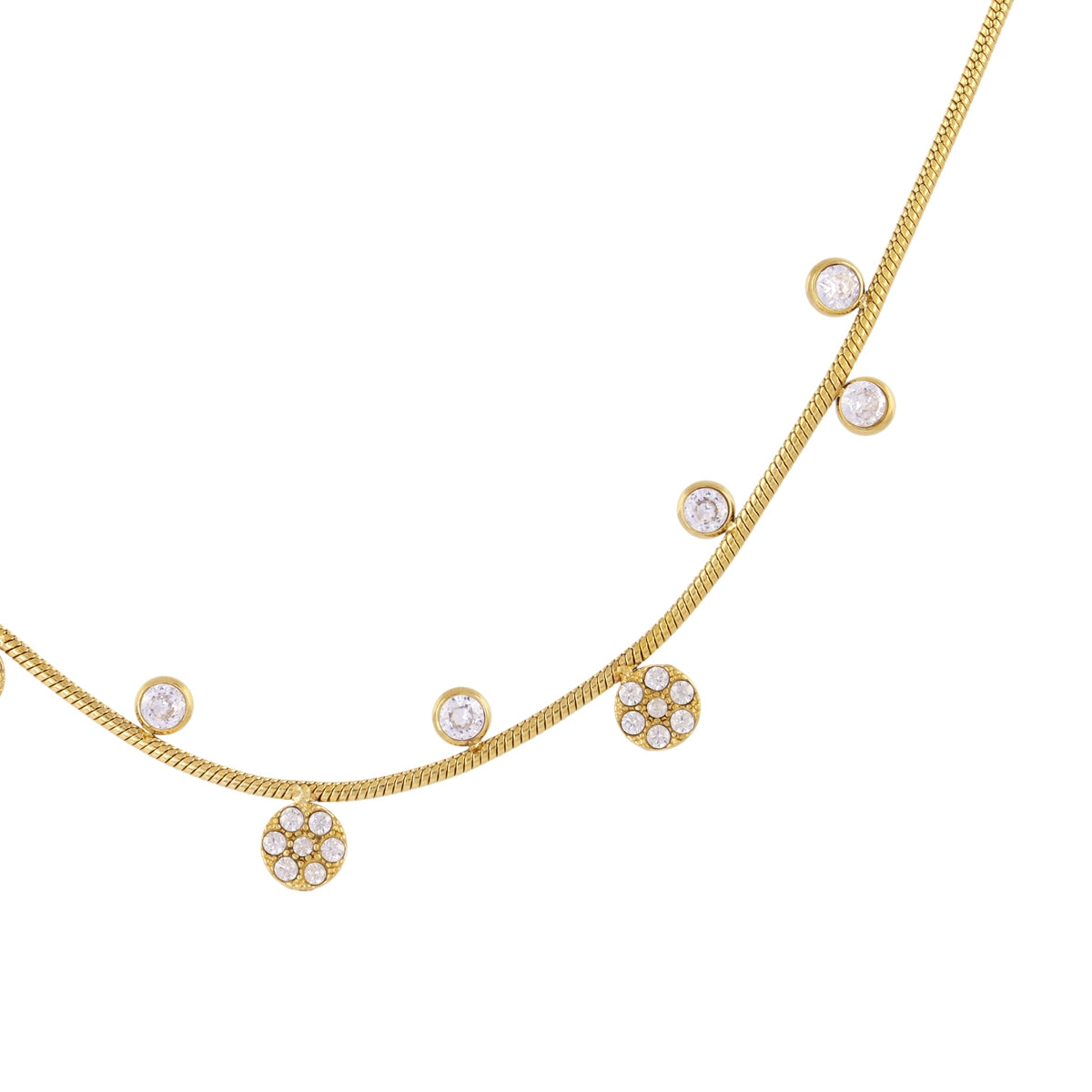 Collar Eternal Flux Dorado Anartxy