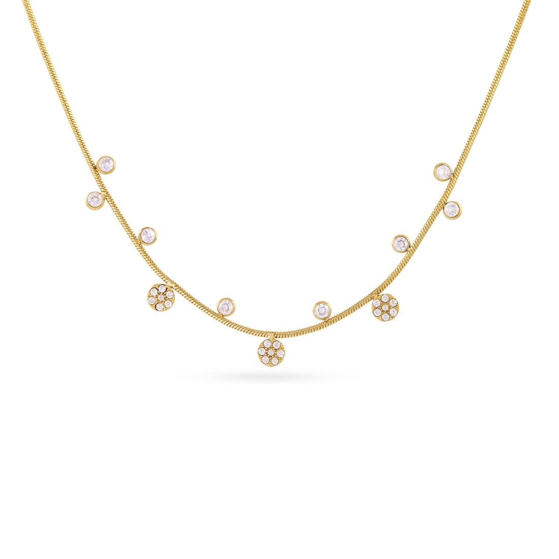 Collar Eternal Flux Dorado Anartxy