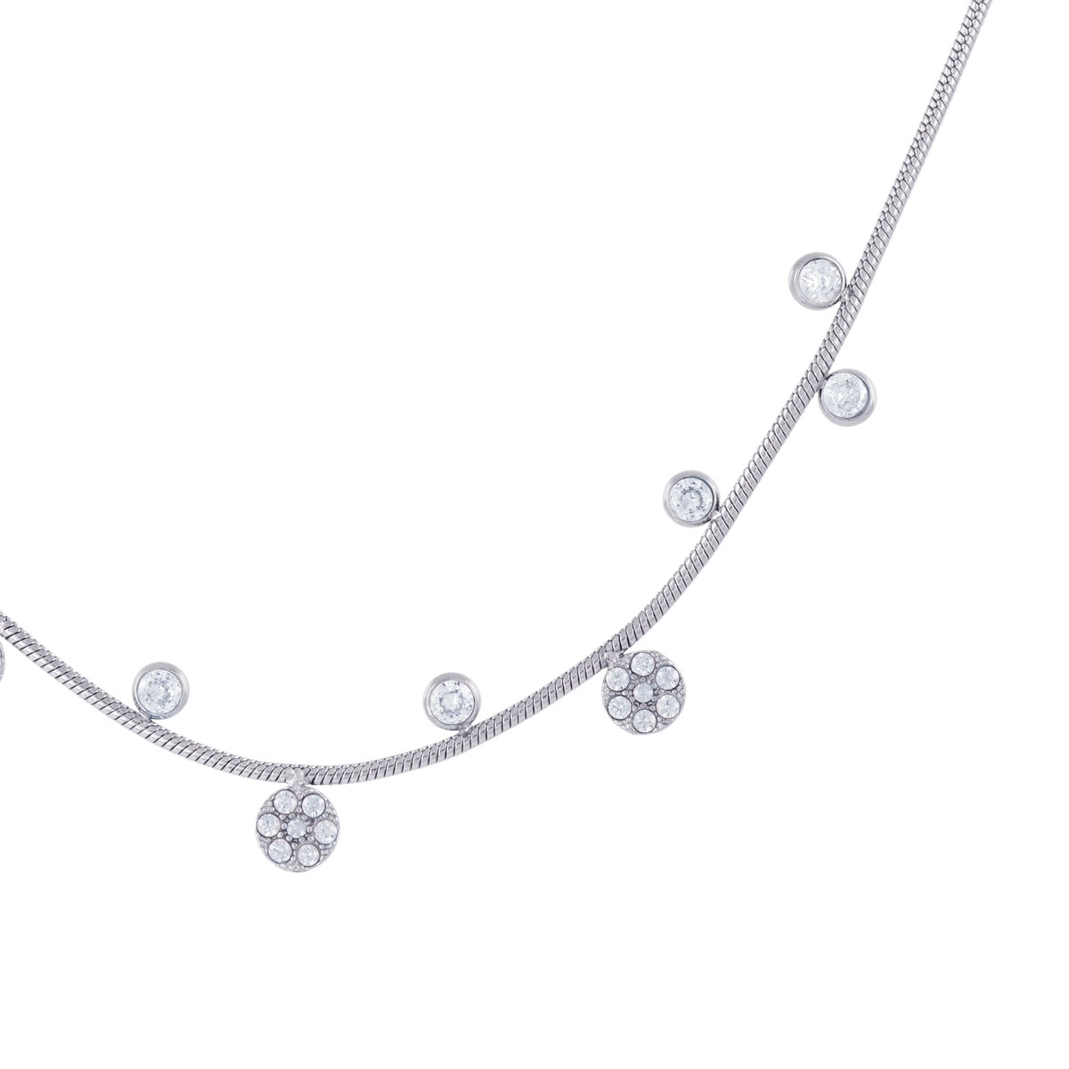 Collar Eternal Flux Plateado Anartxy