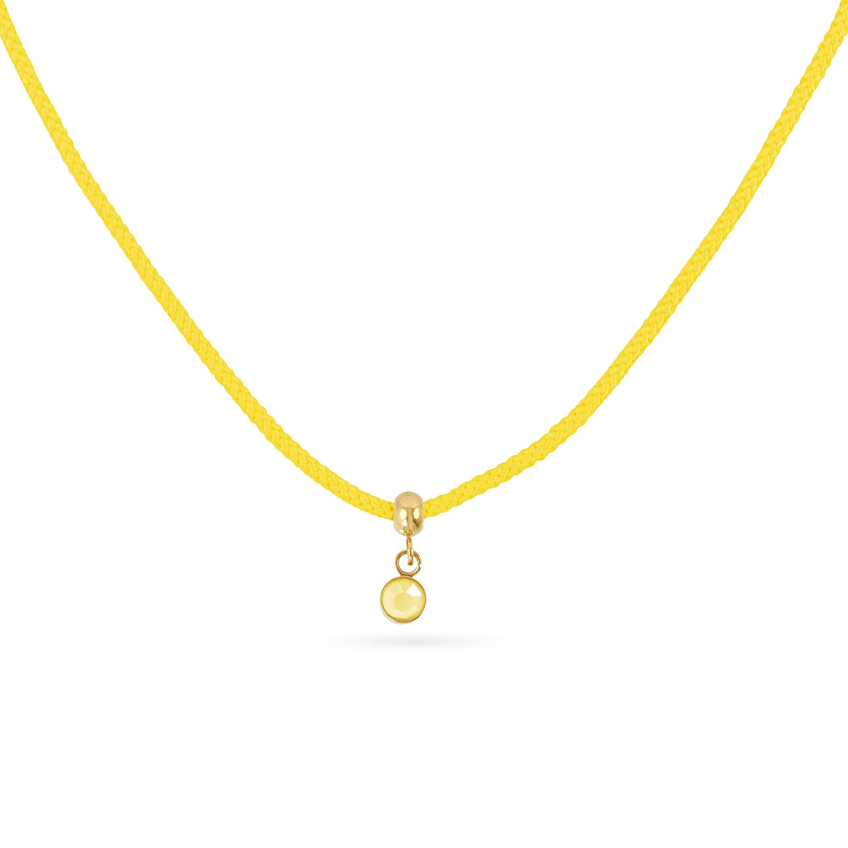 Collar Eternal Glintia Amarillo Anartxy