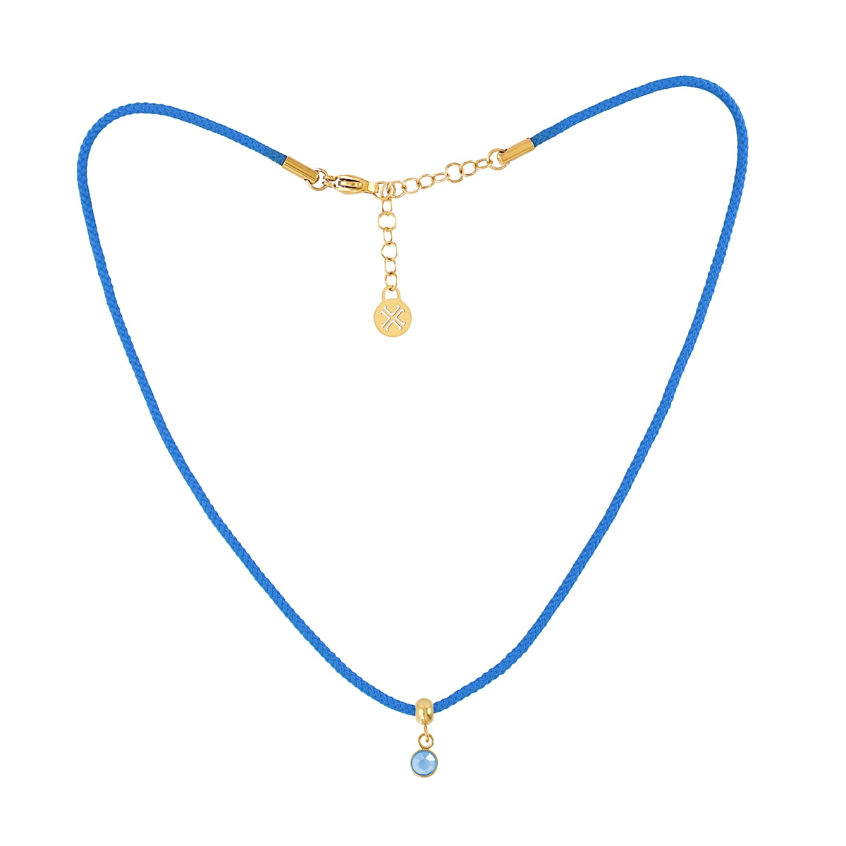 Collar Eternal Glintia Azul Anartxy