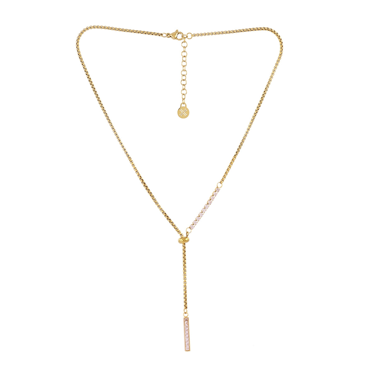 Collar Eternal Saphira Dorado Anartxy