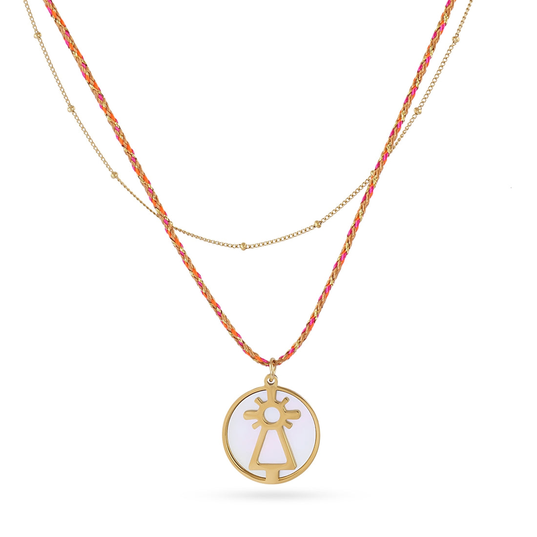 Collar Faith Holy Naranja Anartxy