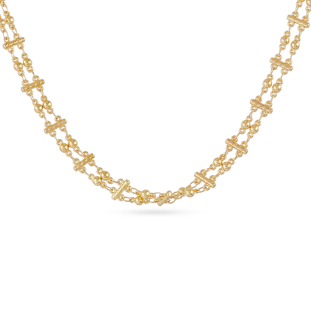 Collar Flair Ball Dorado Anartxy