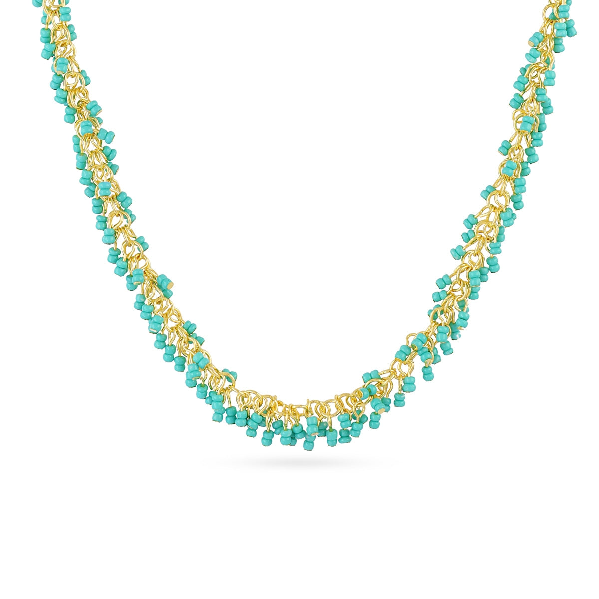 Collar Flair Inlay Turquesa Anartxy